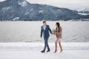 winter wedding session Tegernsee