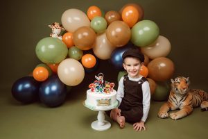 Prvi rodjendan studijsko fotografisanje Bijeljina, cake smash