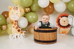 Prvi rodjendan studijsko fotografisanje Bijeljina, cake smash